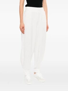 VARLEY White Ribbed Women's Relaxed Jogger Pants Small